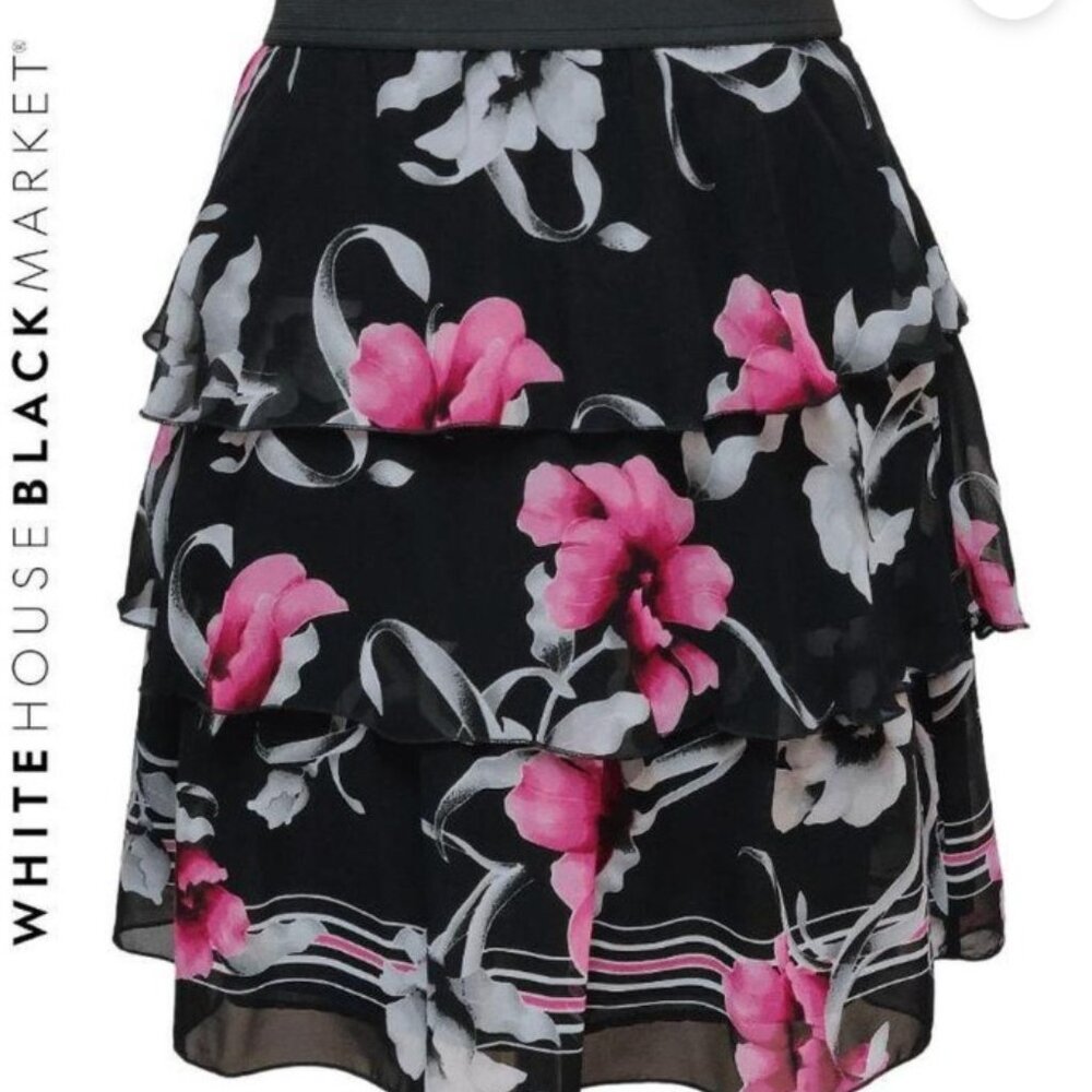 Floral Mini Skirt